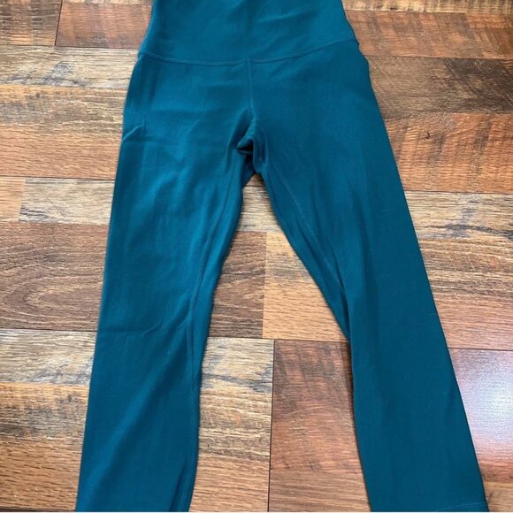 Blue/Green Crop Leggings - Picture 1 of 2